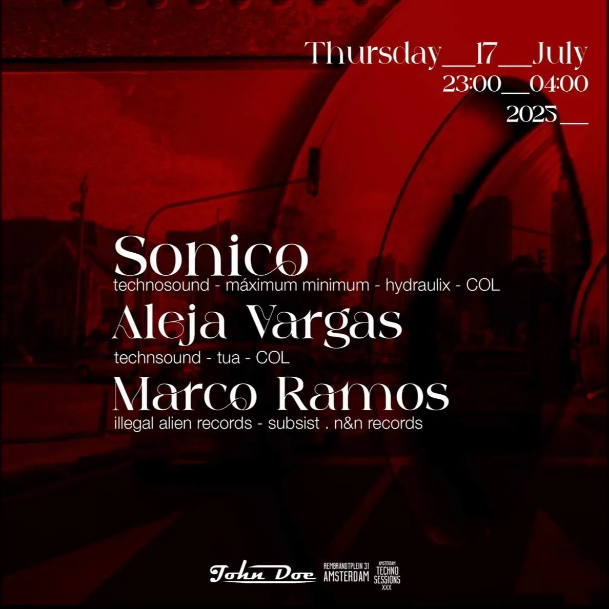 17/07 | Techno Sessions 